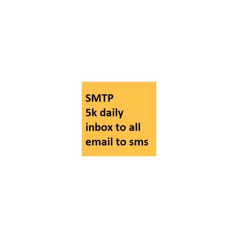 Inbox SMTP Email To Sms
